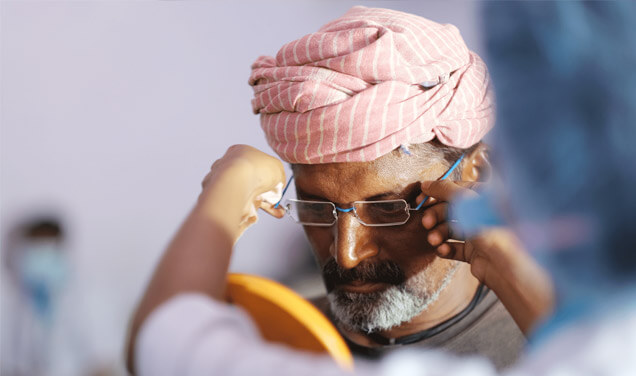 Donating Clear Sight. Restoring Dignity.